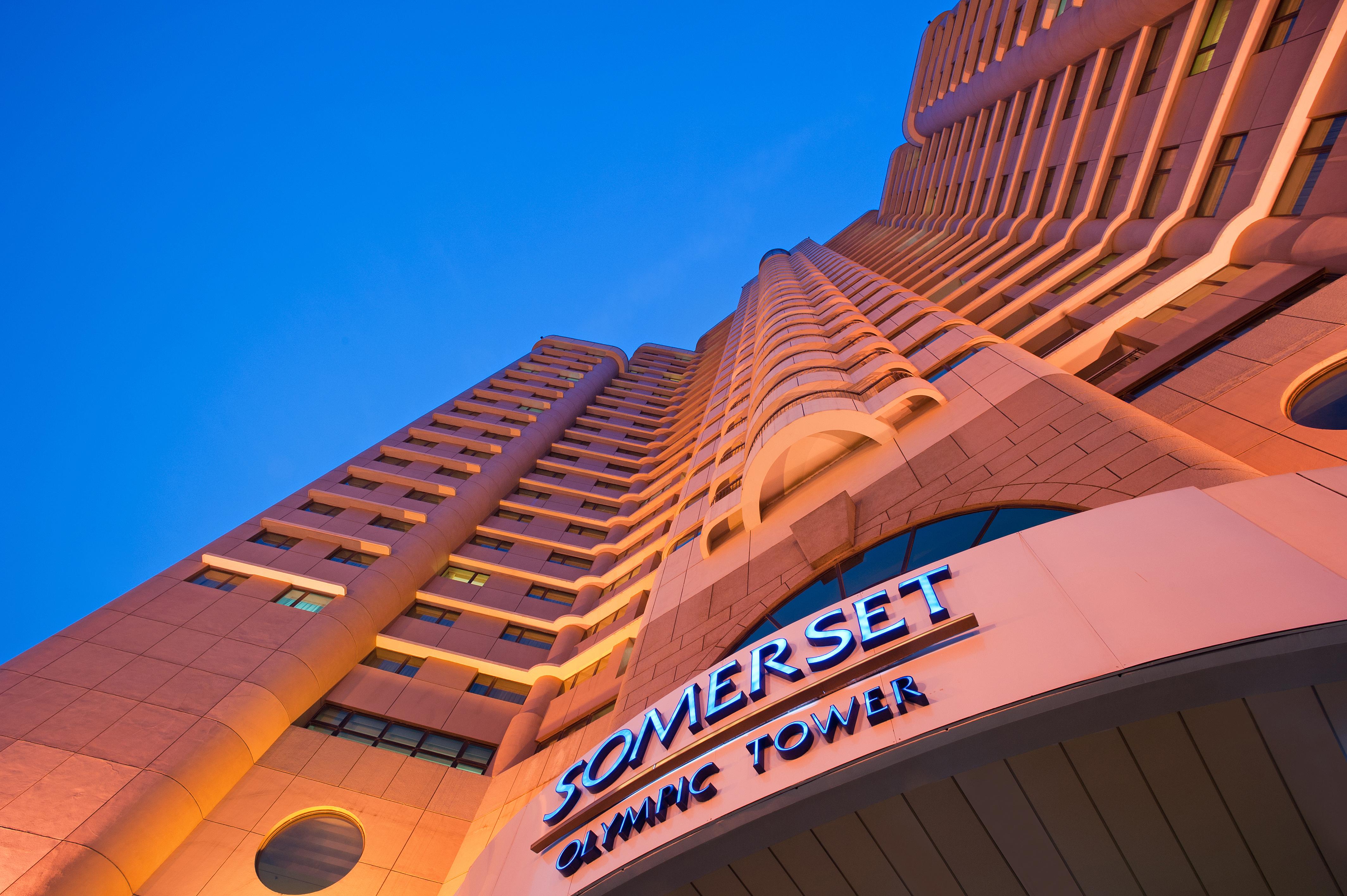 Somerset Olympic Tower Tianjin Exterior photo